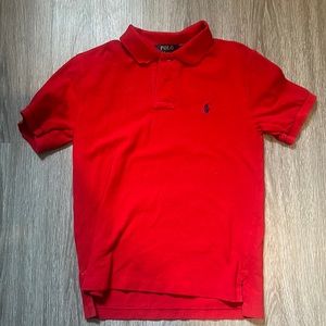 Boys polo Ralph Lauren red size 8